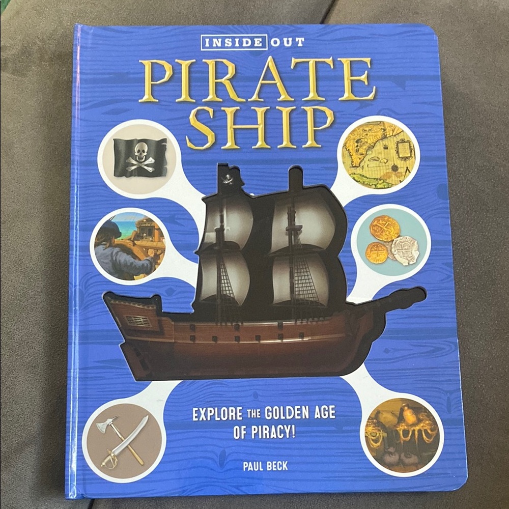 Inside Out Pirate Ship Book